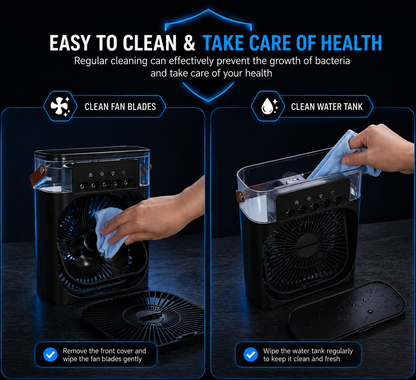 AQUA COOL™ 3-IN-1 PERSONAL AIR COOLER